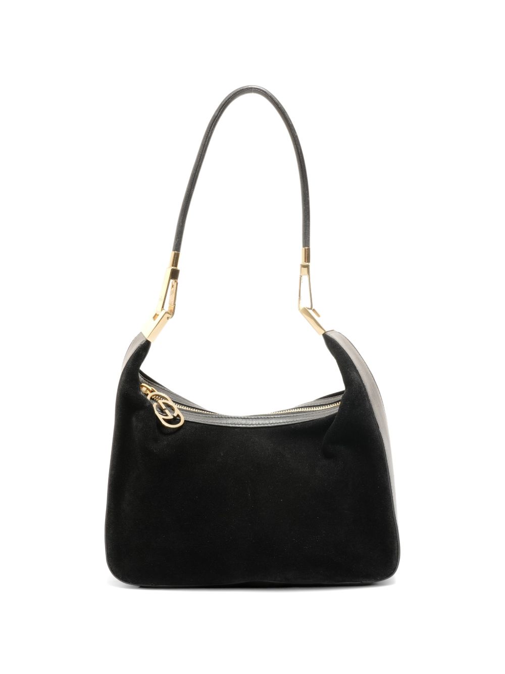2000-2015 suede shoulder bag