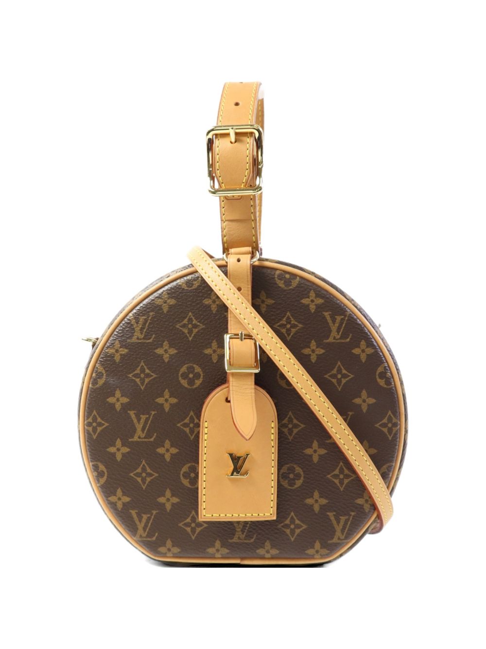 Petite Boite Chapeau Monogram canvas crossbody bag