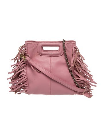 Maje Leather Crossbody Bag