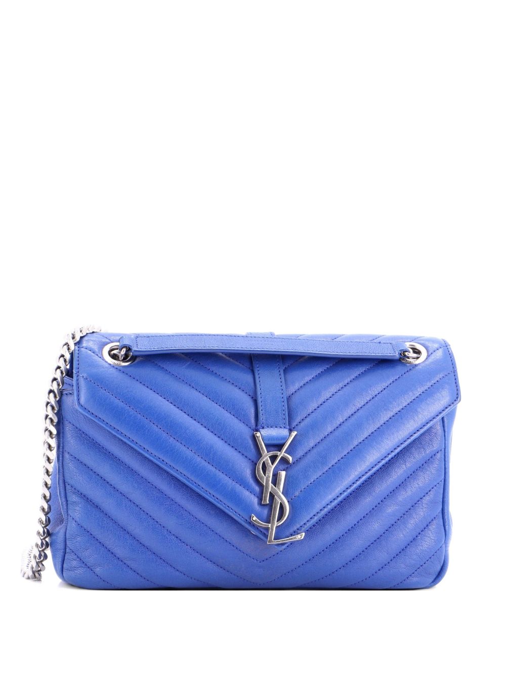 Classic Monogram Slouchy Envelope Satchel Matelasse Chevron Leather Medium crossbody bag