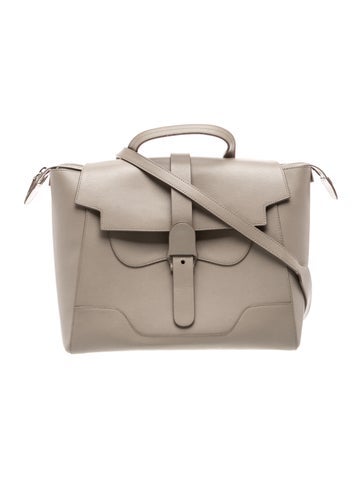Leather Top Handle Bag