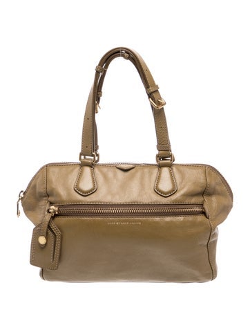 Leather Top Handle Bag