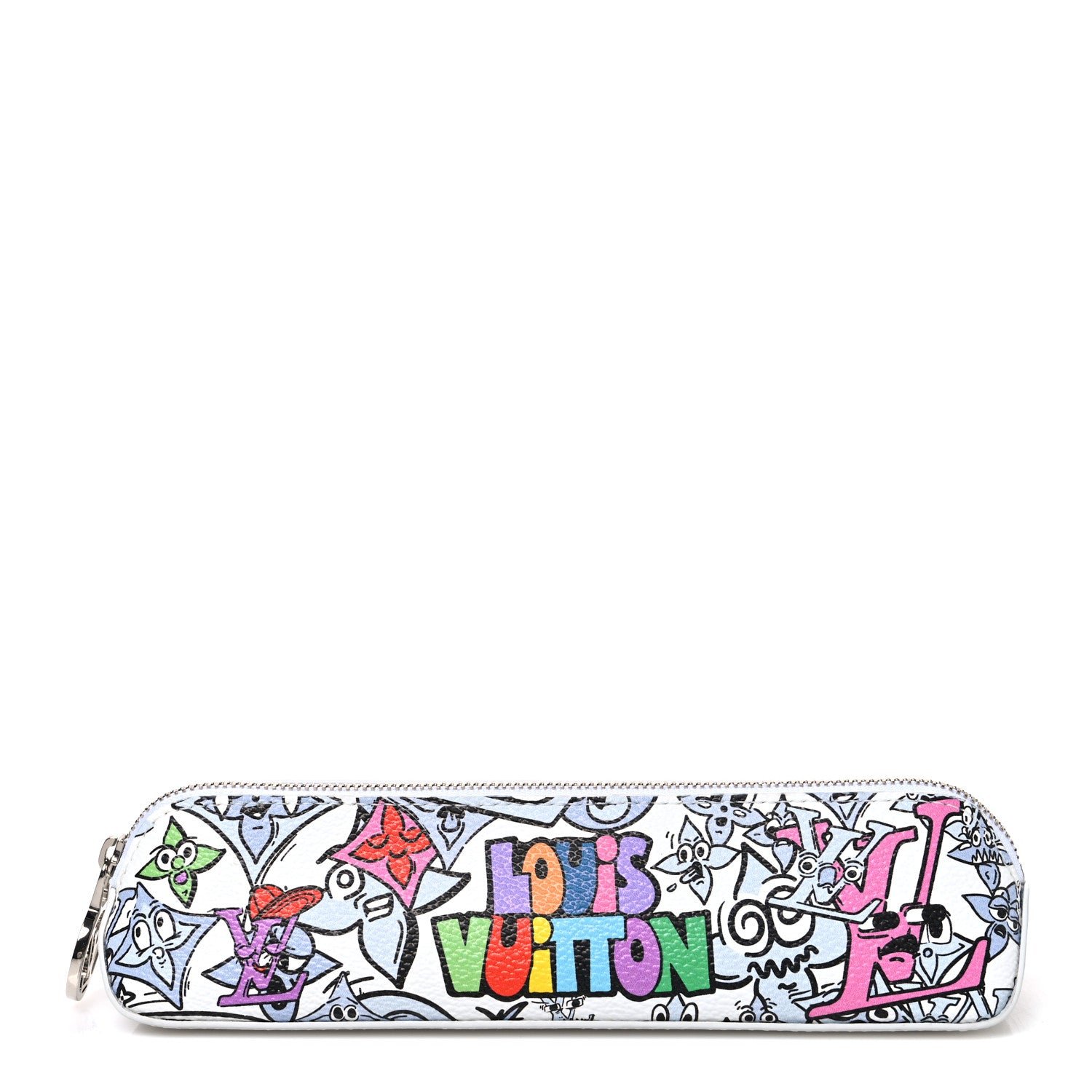 Louis Vuitton Monogram Comics Pencil Pouch Multicolor