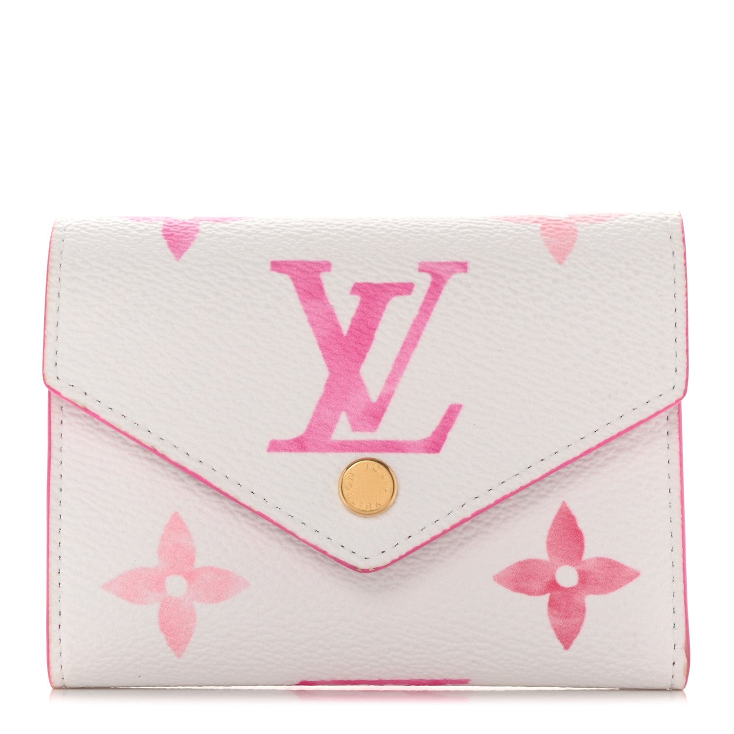Louis Vuitton Monogram Giant By The Pool 2.0 Victorine Wallet Rose