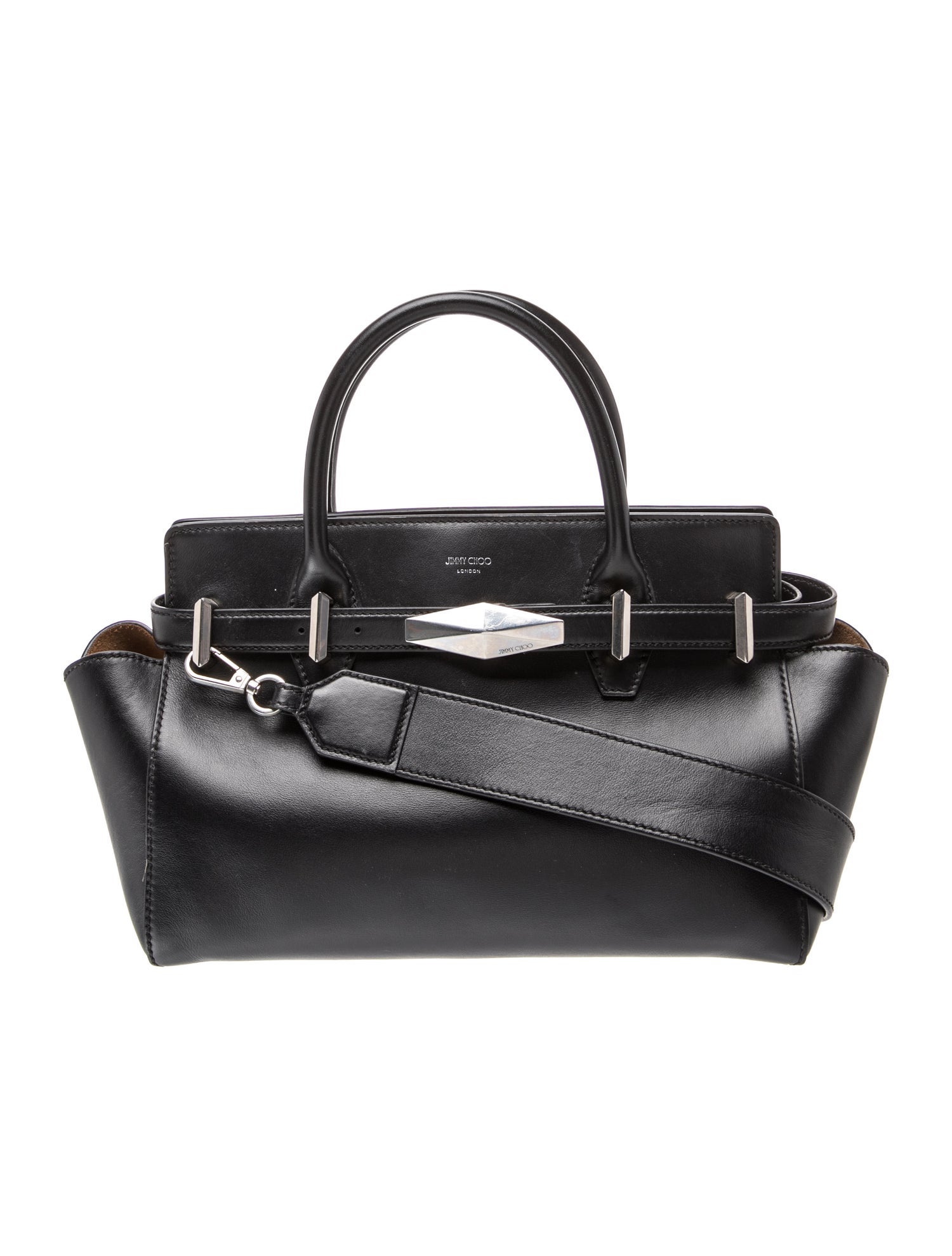 Leather Top Handle Bag