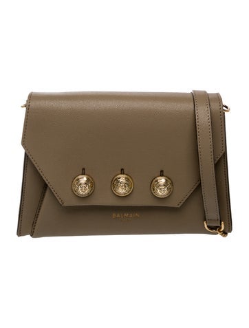 Balmain Leather Crossbody Bag