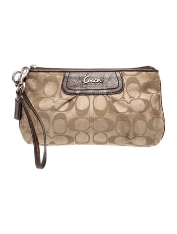 Coach Canvas Clutch