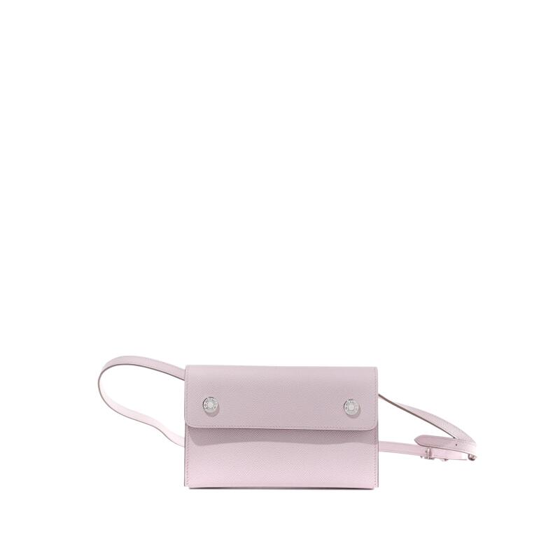 Hermes Mauve Pale Epsom Hermèsnap Wallet Palladium Hardware, 2024