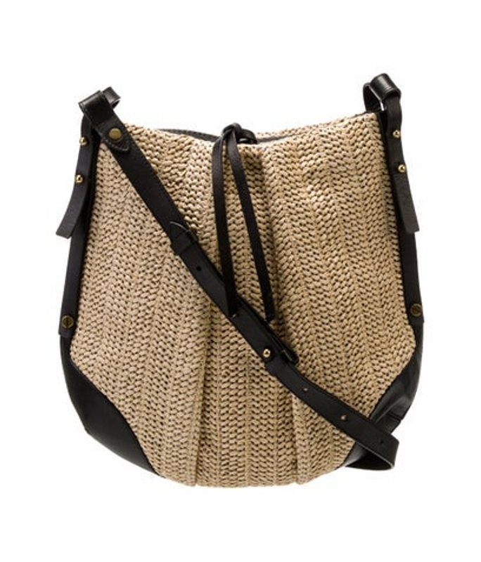 Isabel Marant Marant Raffia Shoulder Bag