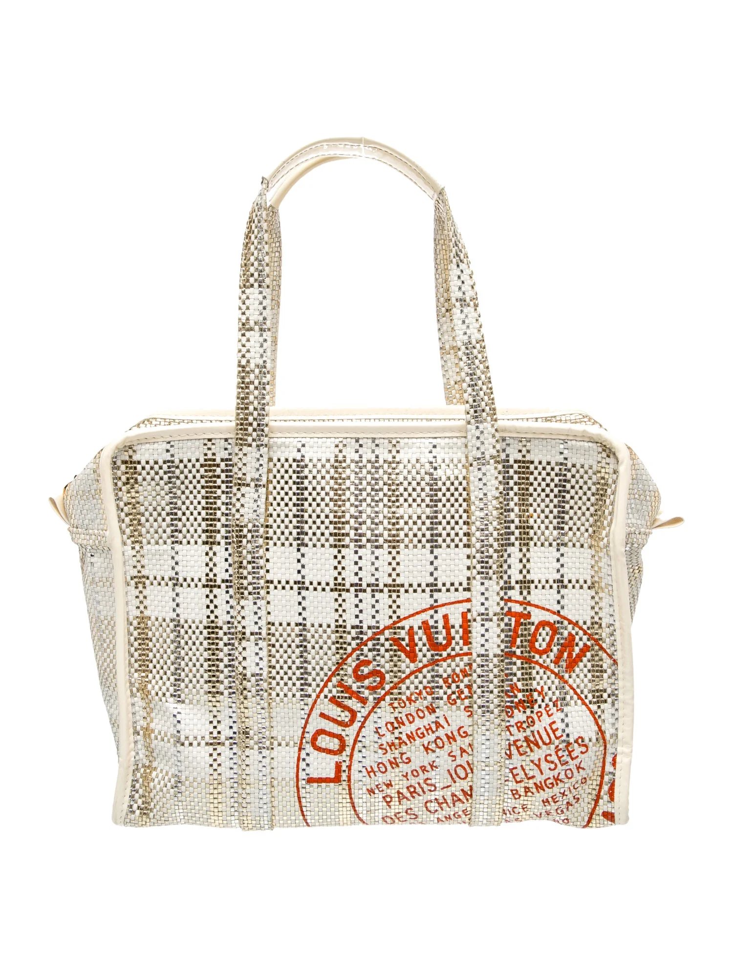 Leather Braided Street Shopper PM