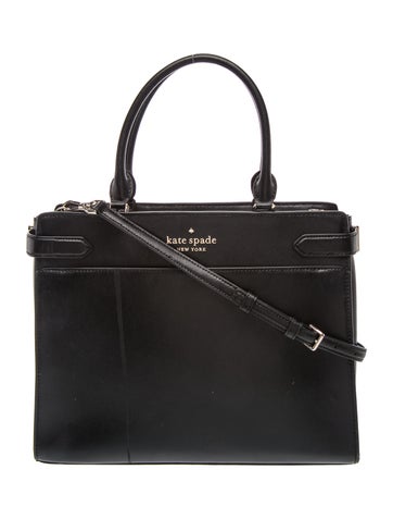 Leather Top Handle Bag