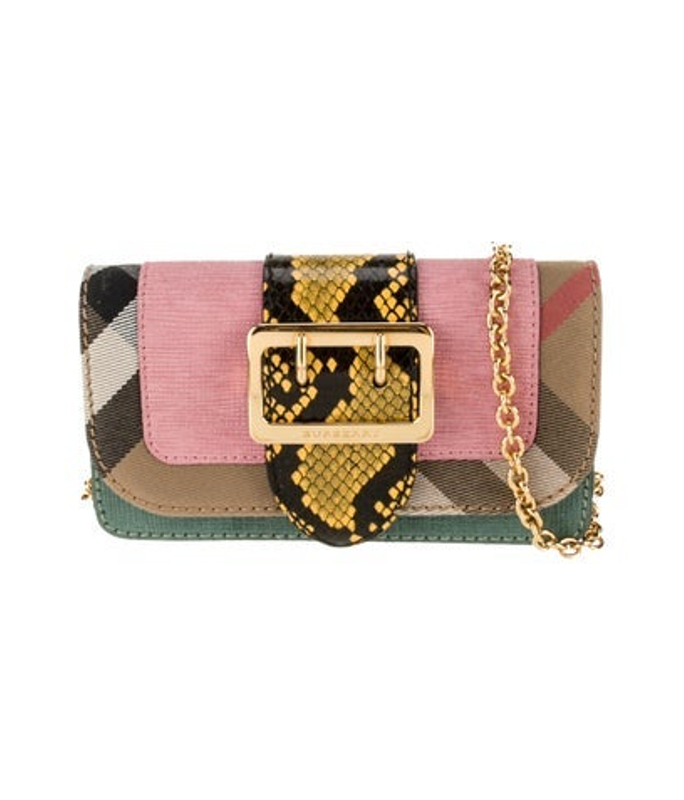 Burberry House Check Clutch