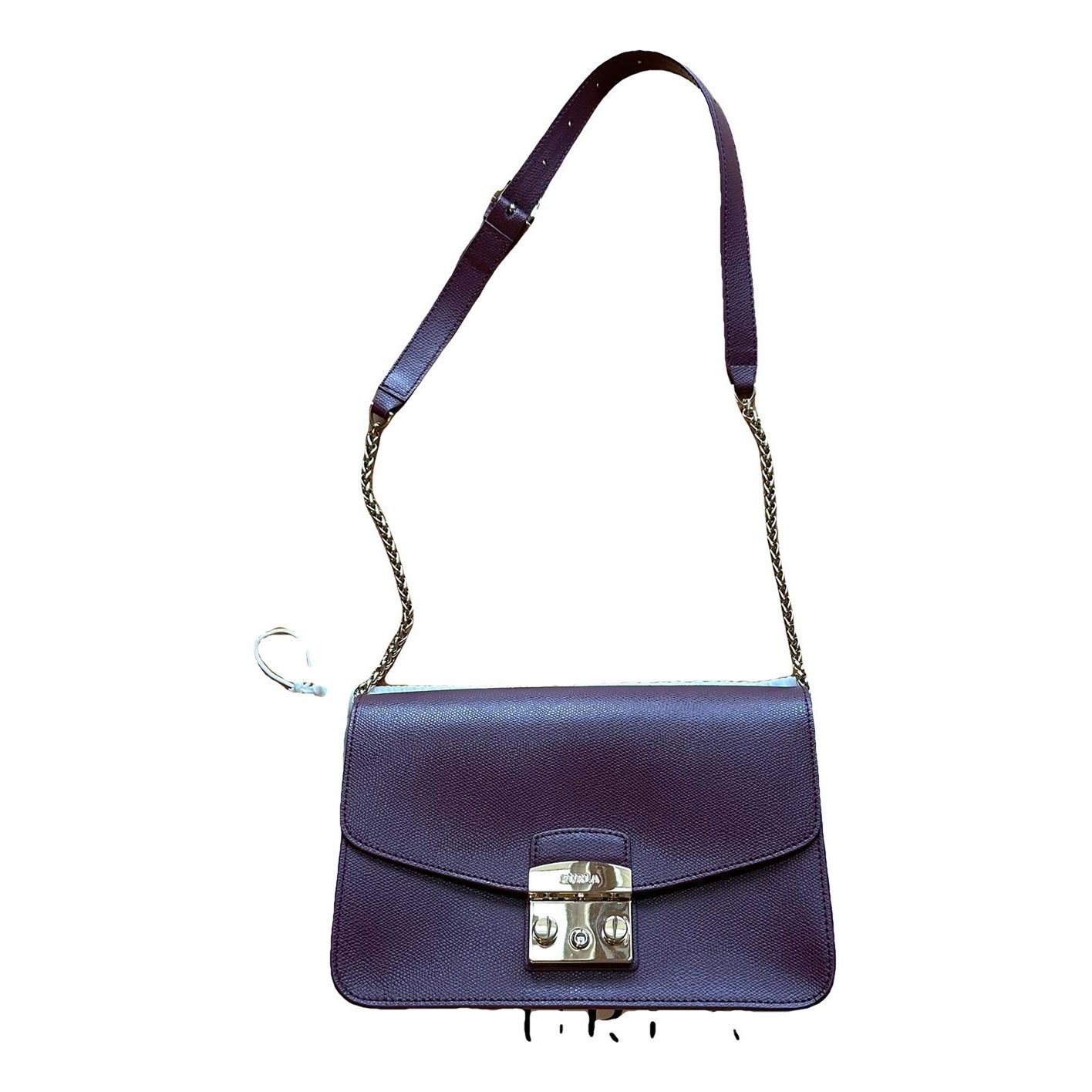 Metropolis leather handbag
