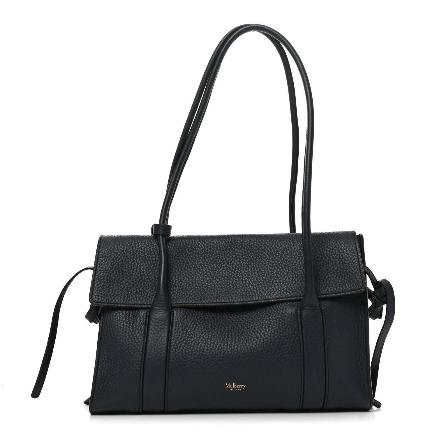 Mulberry Heavy Grain Small Soft Bayswater Satchel Night Sky