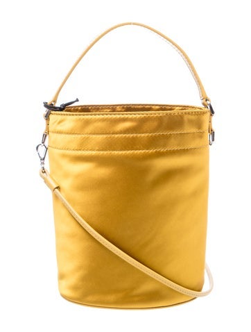 Satin Bucket Bag w/ Tags