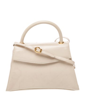 Leather Top Handle Bag Vintage