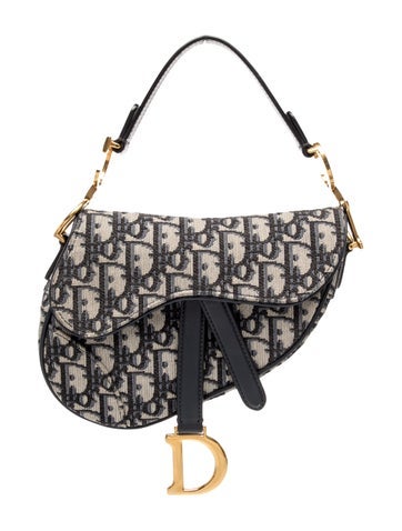Oblique Jacquard Saddle Mini