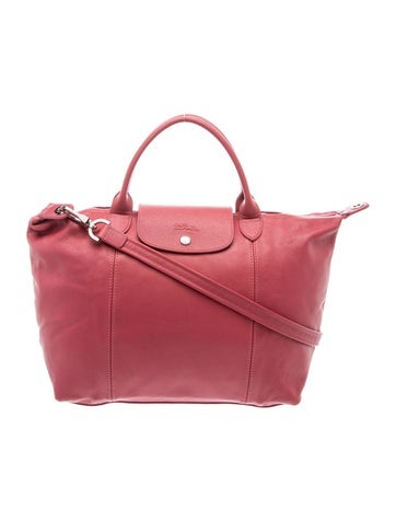 Leather Top Handle Bag