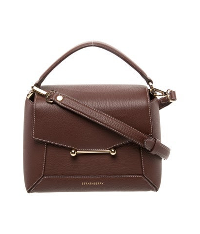 Strathberry Leather Top Handle Bag W Tags