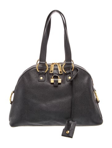 Leather Top Handle Bag