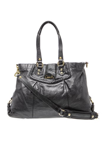 Leather Top Handle Bag