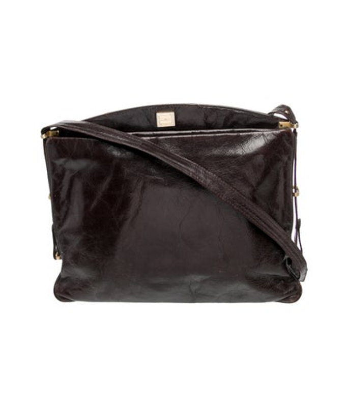 Fendi Leather Shoulder Bag Vintage