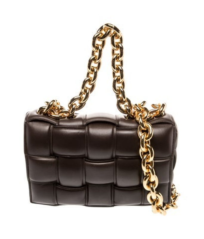 Bottega Veneta Veneta Intrecciato Chain Padded Cassette