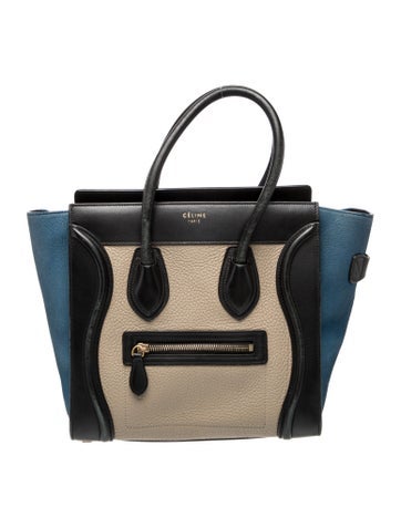 Celine Leather Luggage Mini