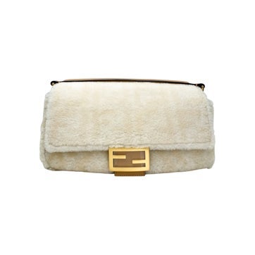 Shearling FF Baguette
