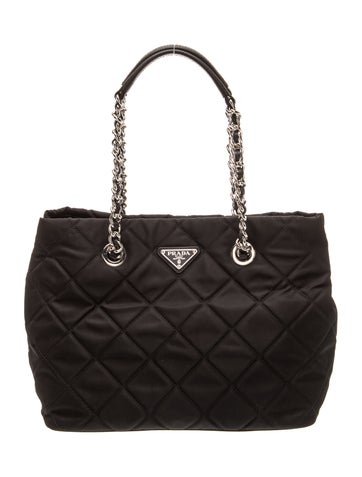 Prada Tessuto Nylon Top Handle Bag