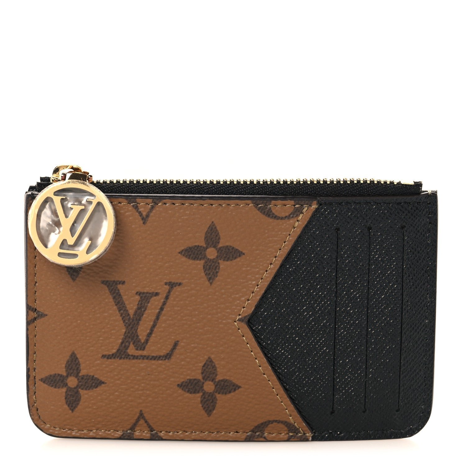Louis Vuitton Reverse Monogram Zipped Romy Card Holder