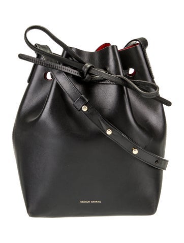 Mansur Gavriel Leather Bucket Bag