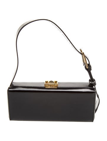 Mark Cross Leather Shoulder Bag