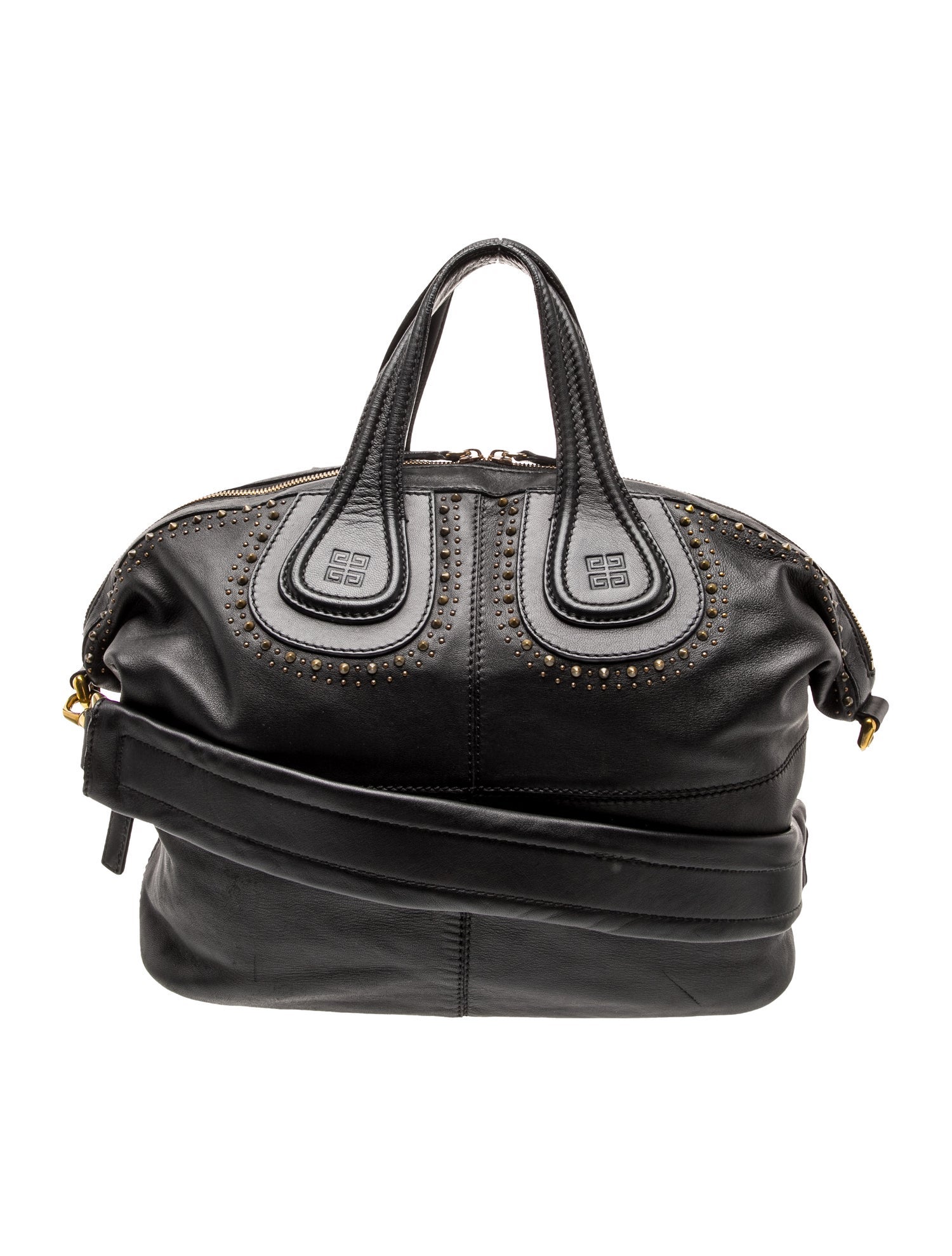 Leather Top Handle Bag