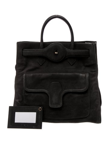 Leather Lune Tote