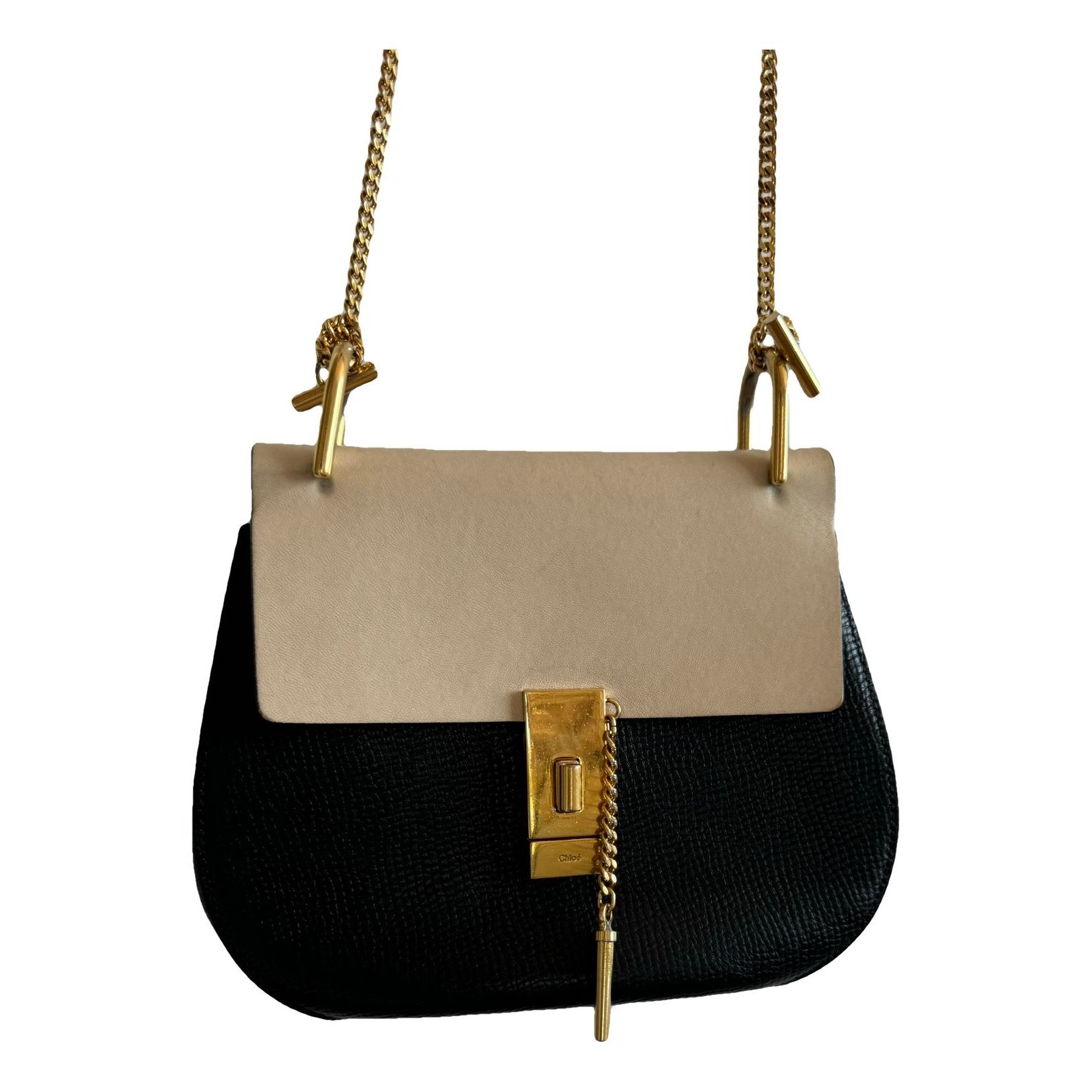 Drew leather crossbody bag