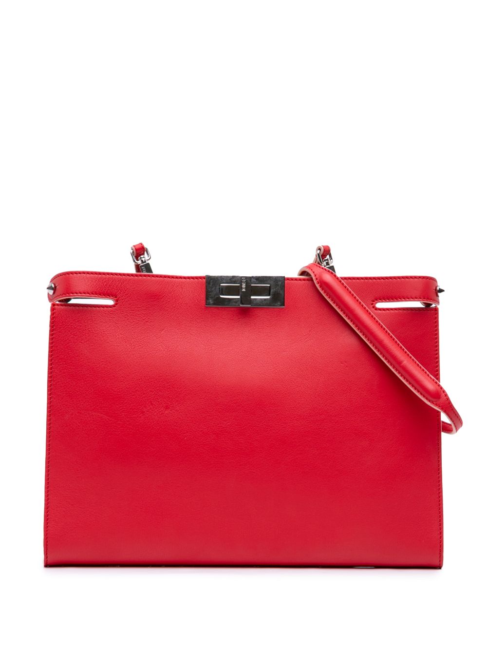 2010-2026 Leather Peekaboo Clutch crossbody bag