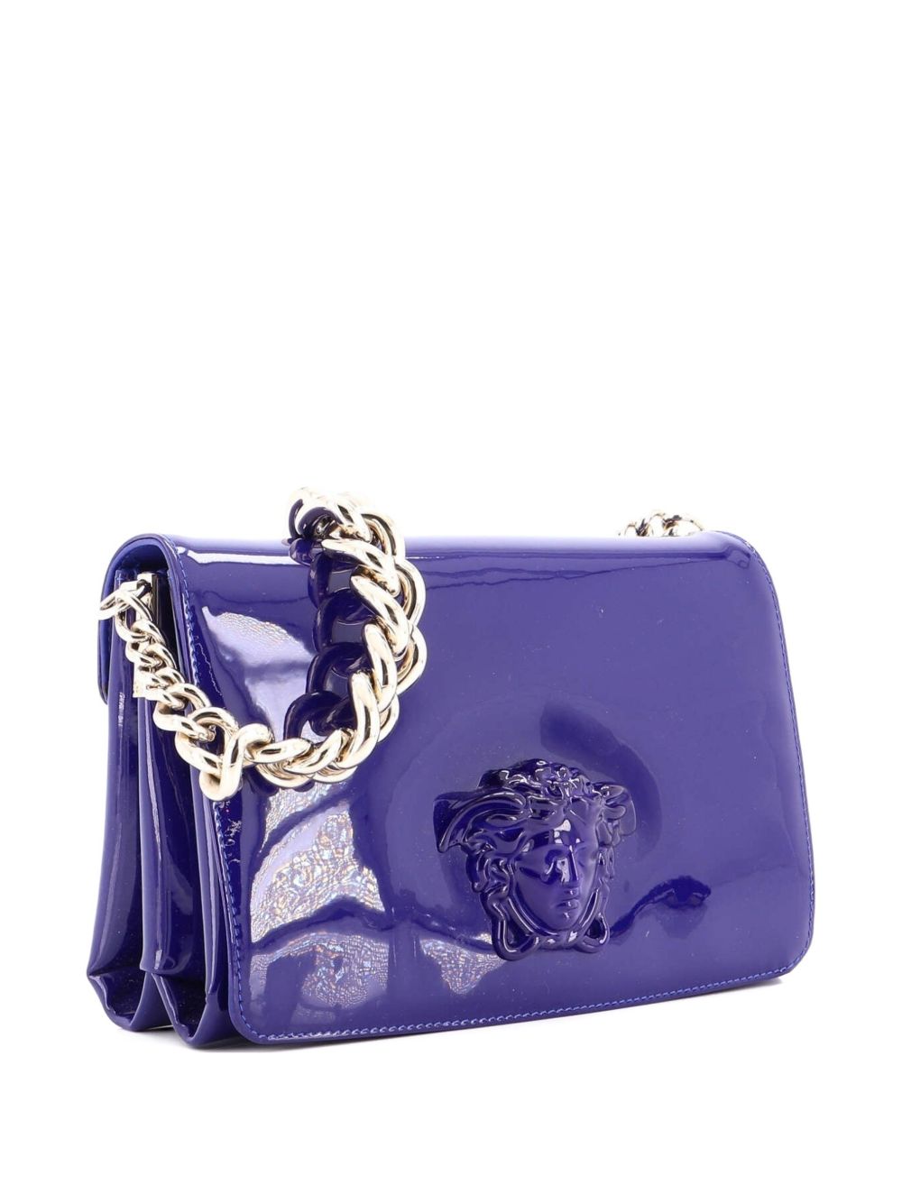 Palazzo Medusa Flap Bag Leather shoulder bag