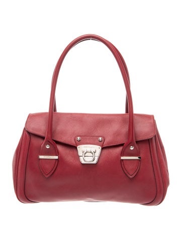 Ferragamo Leather Shoulder Bag