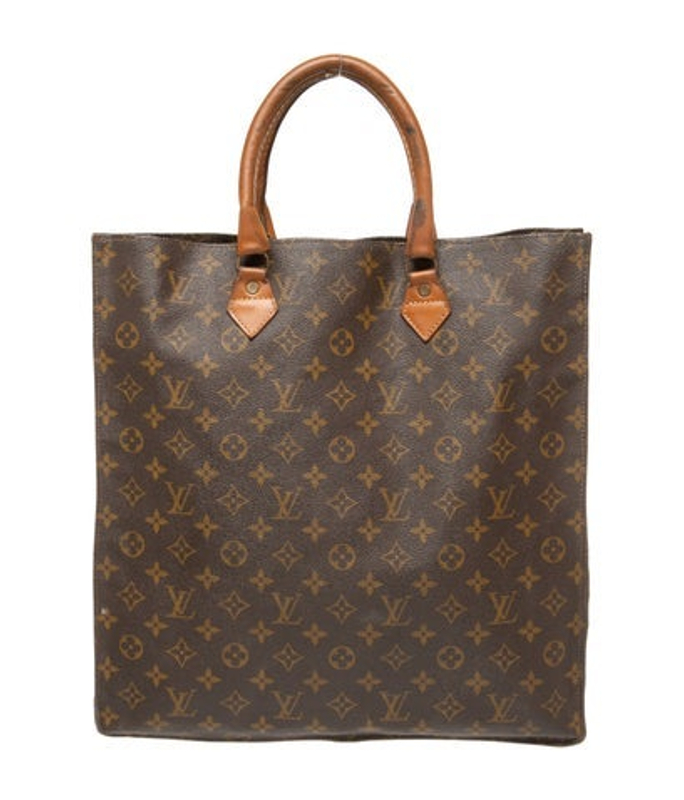 Louis Vuitton Vuitton Lv Monogram Sac Plat Vintage