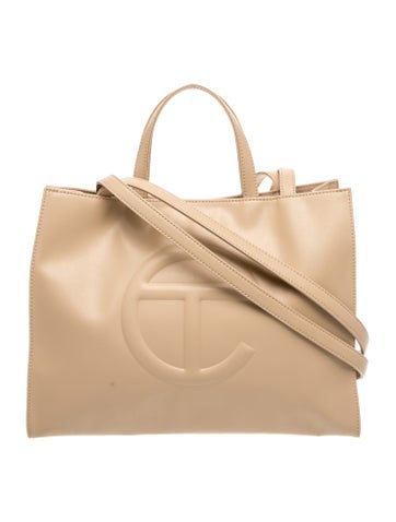 Vegan Leather Shopping Bag Medium