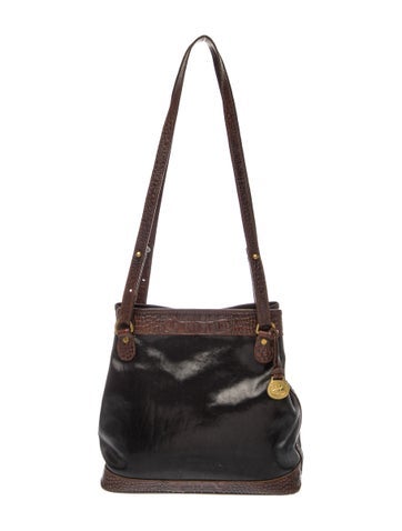 Leather Top Handle Bag