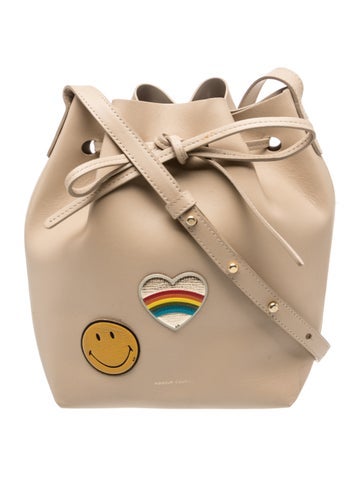 Mansur Gavriel Leather Bucket Bag