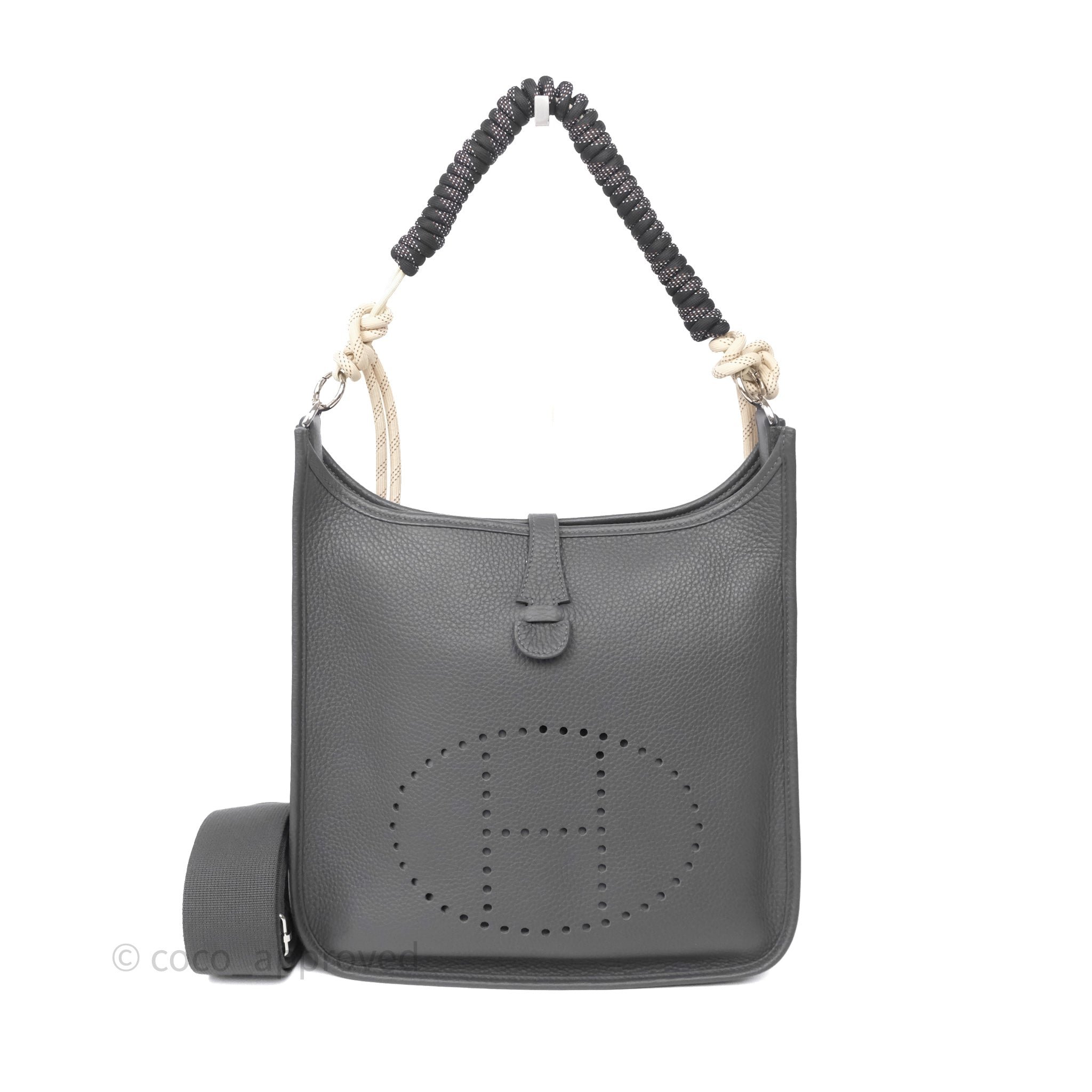 Hermès Evelyne III 29 85 Ardoise Clemence Palladium Hardware