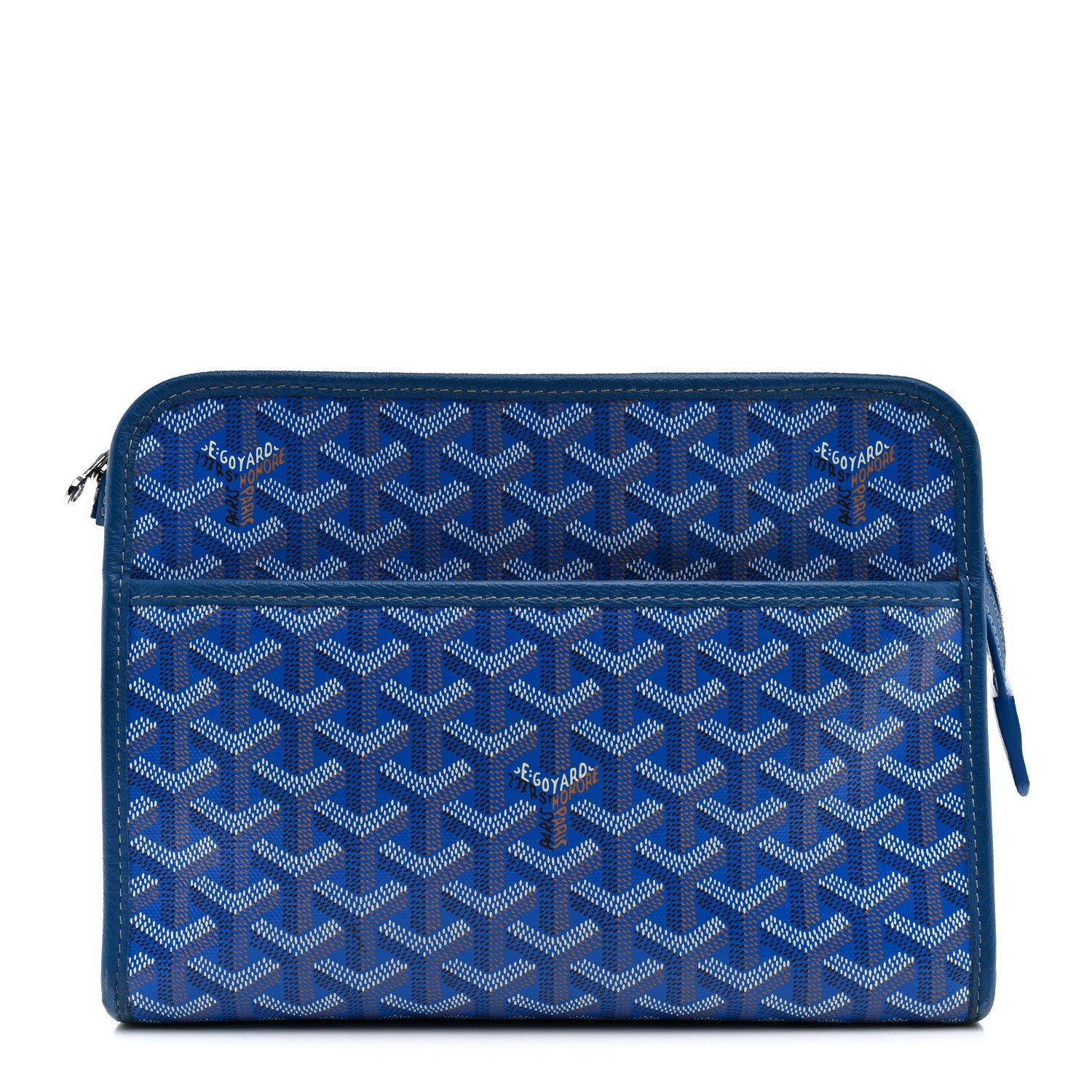 Goyard Goyardine Jouvence Toiletry Pouch Sky Blue
