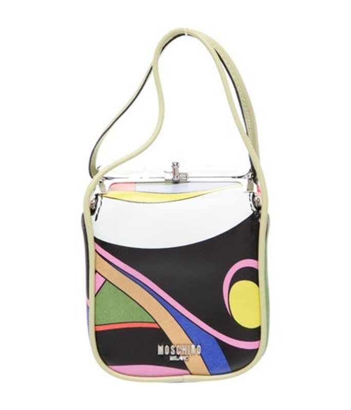 Moschino Leather Bucket Bag