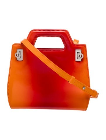 Patent Leather Top Handle Bag