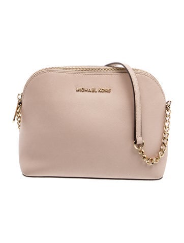 Michael Kors Saffiano Leather Shoulder Bag Medium