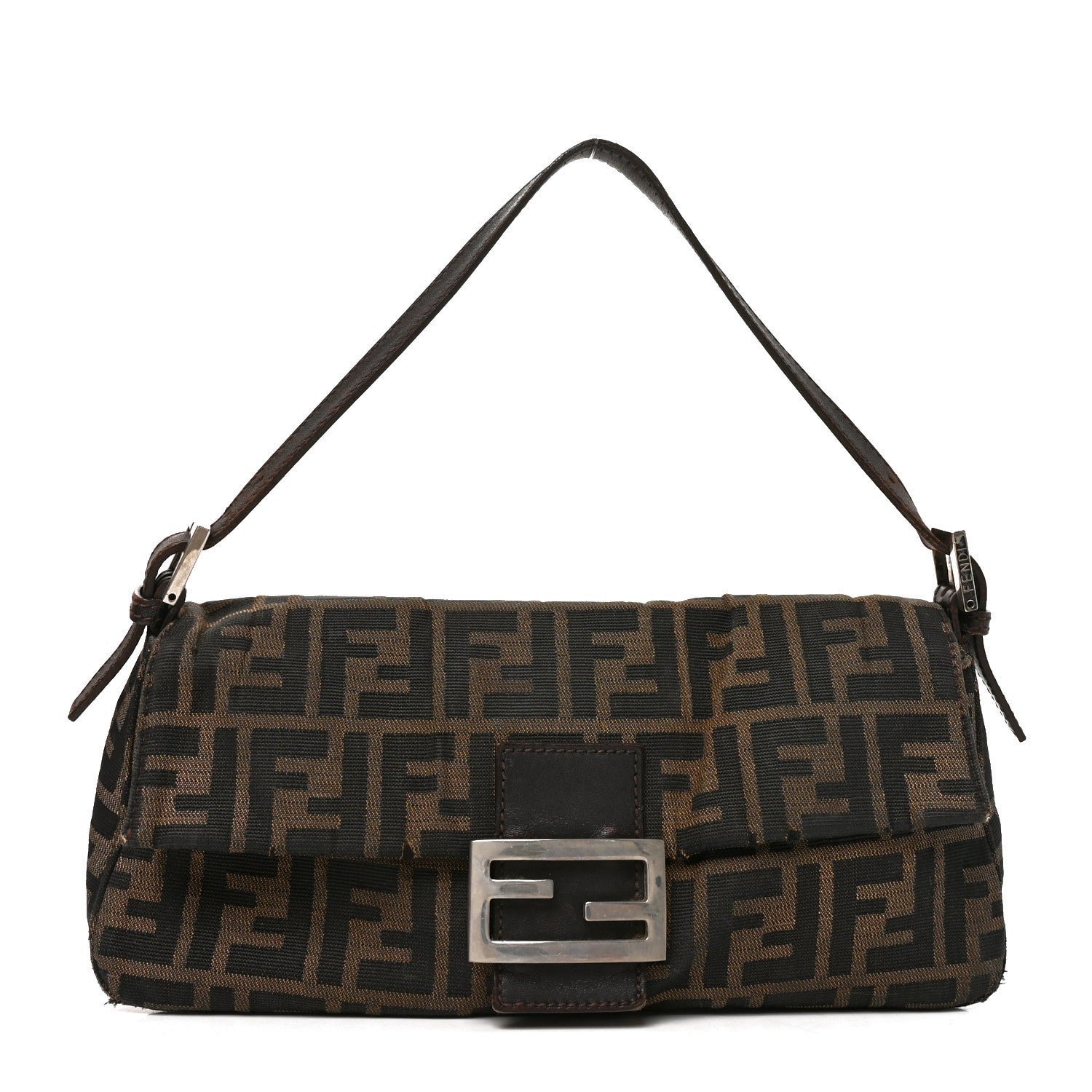 Fendi Zucca Baguette Tobacco