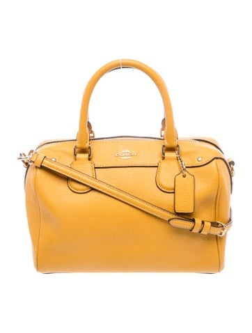 Leather Top Handle Bag
